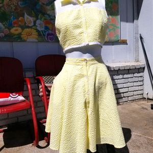 Pin up two piece set